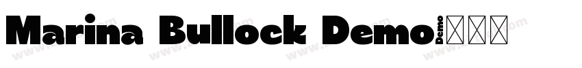 Marina Bullock Demo字体转换